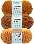 Lion Brand Yarn - Wool-Ease Thick & Quick - 3 Skein Assortment