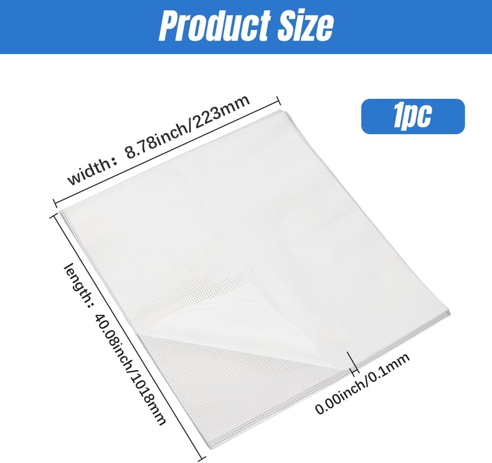 40.08 Inch Water Soluble Fabric Wash Away Stabilizer Backing PVA