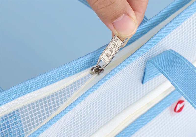 Set of 4-Color Project Bags for Quilting, Sewing, Crafts, Teaching