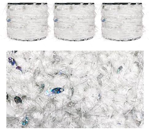 Artisanal Yarn Collection Multifiber Fancy Yarn with Iridescent
