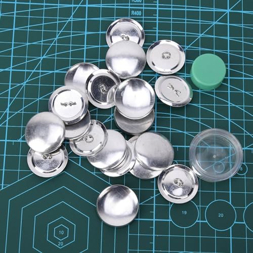 Kodrily 10 Sets Button Covers Kit, Round Upholstery Buttons for
