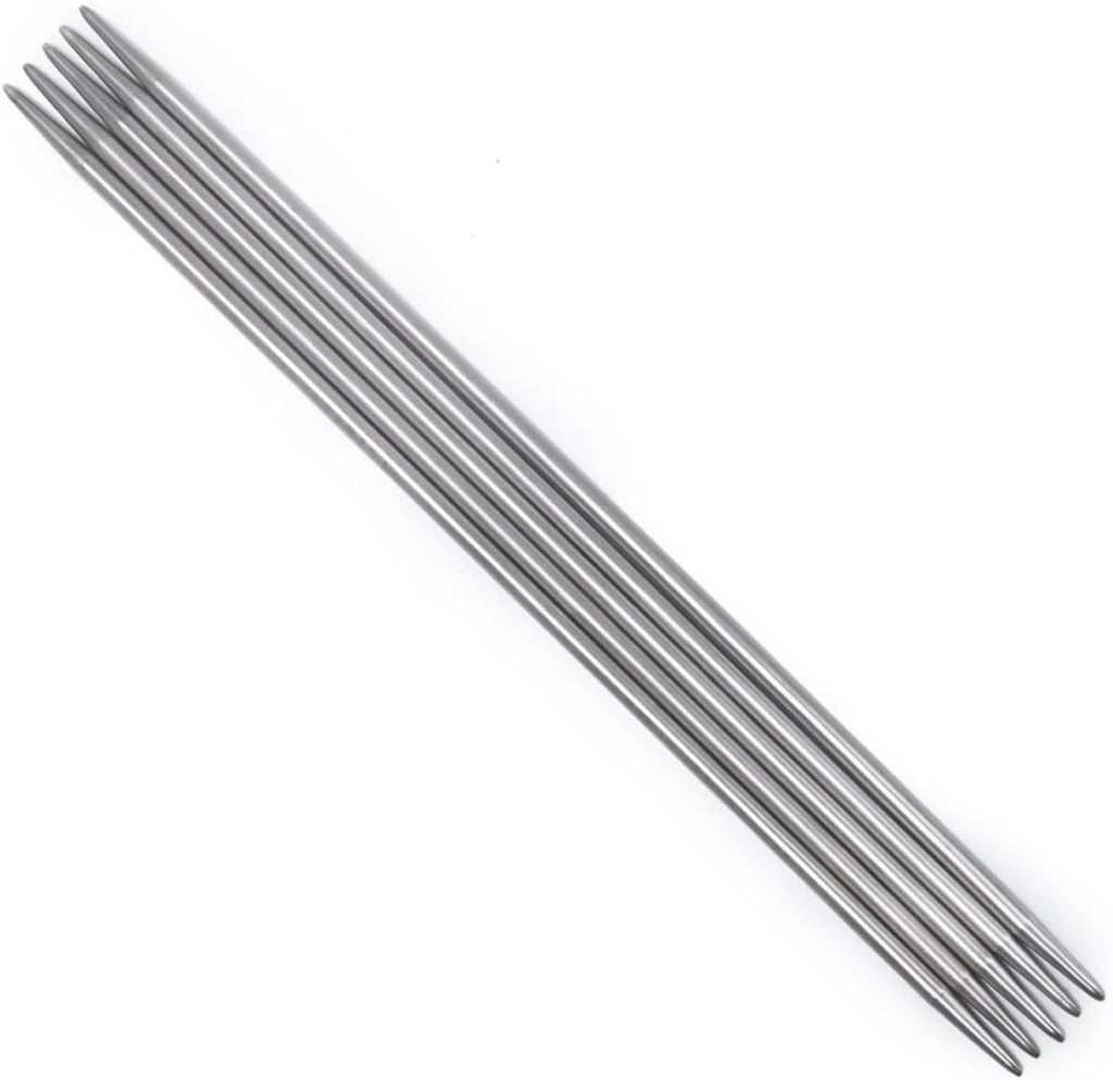 35pcs Knitting Needles 20cm Double Pointed Stainless Steel