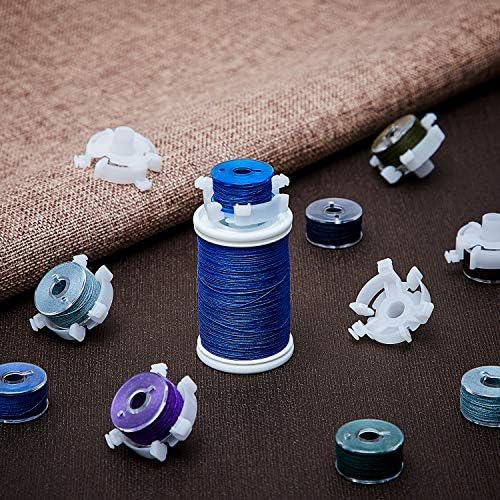 WILLBOND 50 Pieces Bobbin Holder Sewing Clips Tool for Spools of