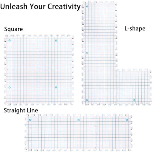 Suwimut 9-Pack 12 x 12 Inch Blocking Mats
