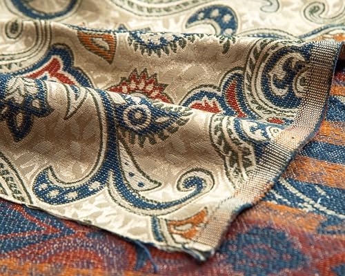 Vintage Versailles Damask Design Luxurious Classic Jacquard Fabric