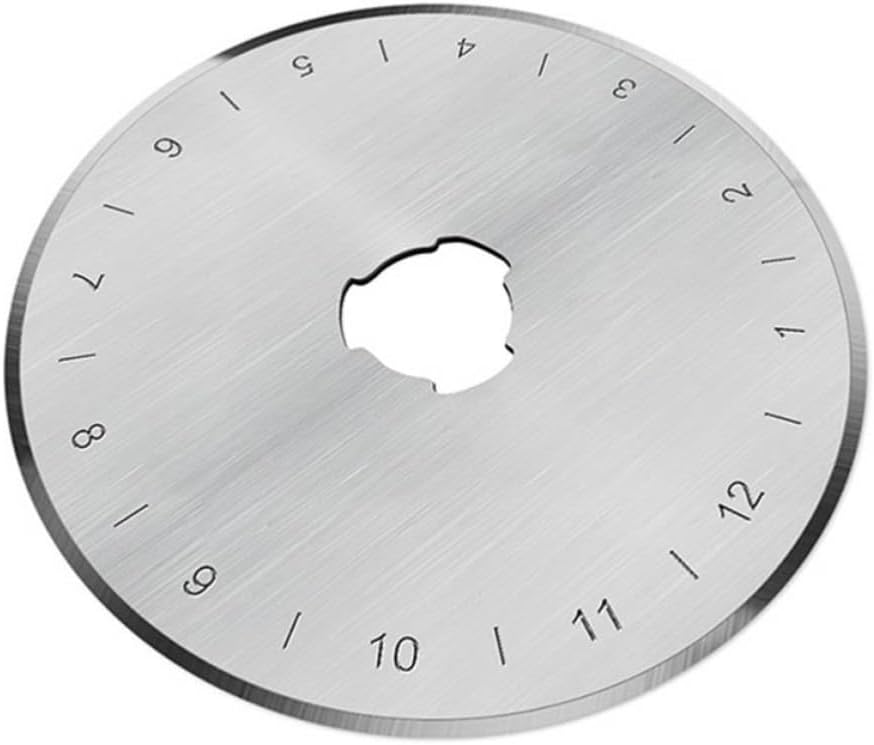 28mm Rotary Cutter Replacement Blades 5 Pack for Quilting