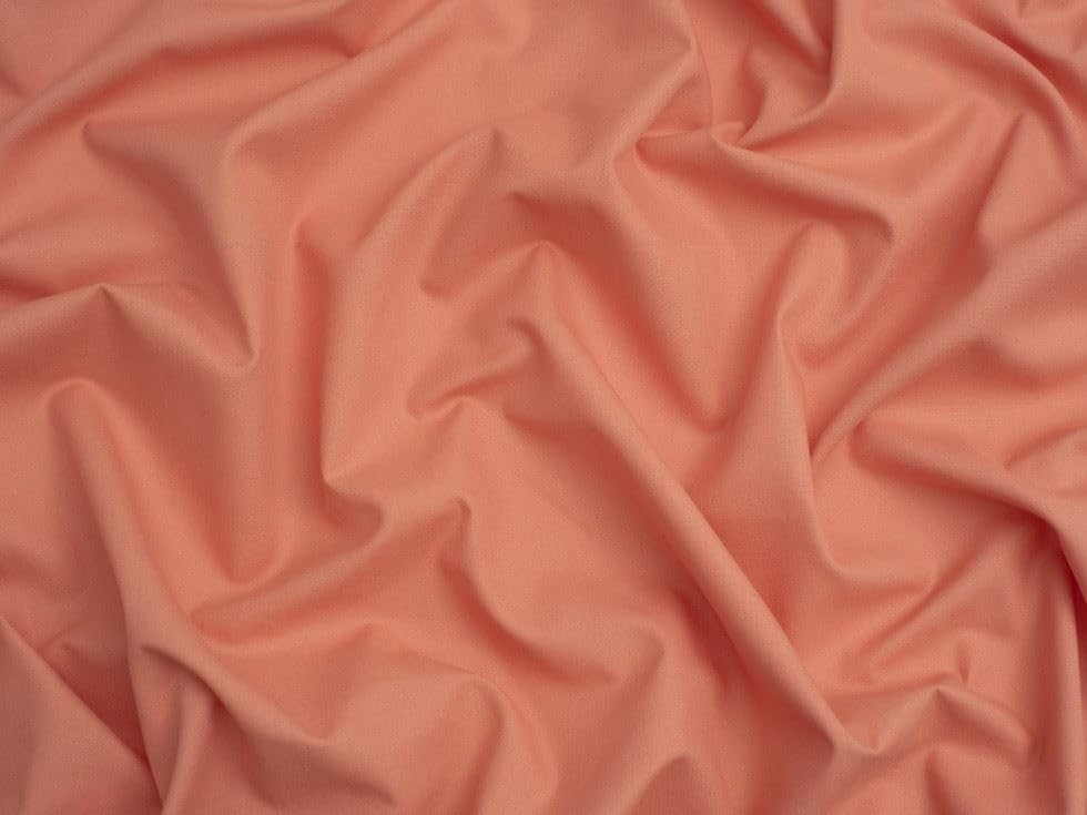 Minerva Core Range Rose Pink Baby Soft Cotton Poplin Fabric for