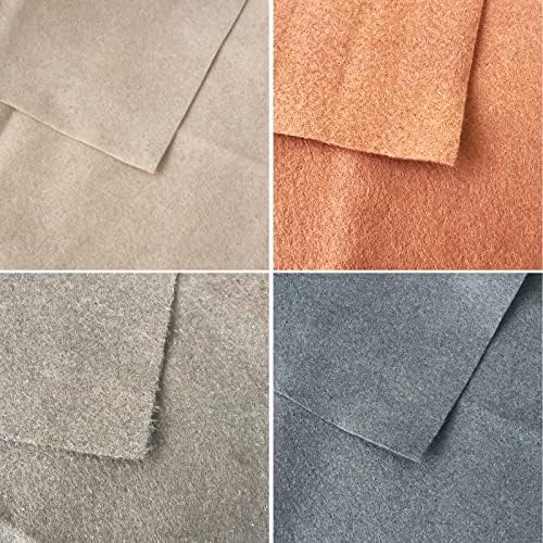 7pcs 18" X 18" 1.4mm Thick Soft Felt Nonwoven Fabric Sheet Pack DIY