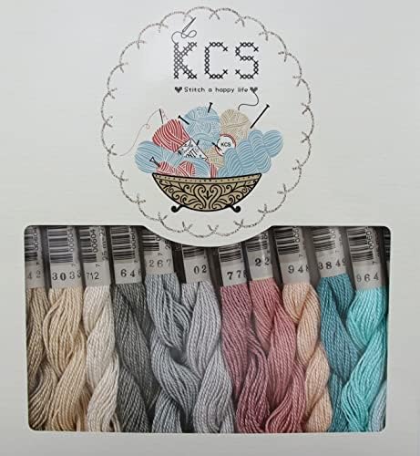 KCS 328 Yards(300 Meters) Mercerized Pearl Cotton Crochet Needlepoint