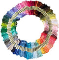 XLSFPY Rainbow Cotton Embroidery Floss – 50 Skeins