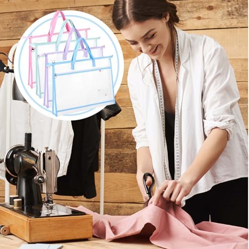 4 Pcs A3 Project Bags for Quilting