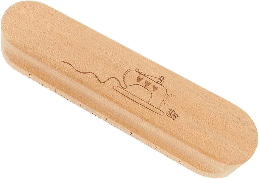 Handheld Wooden Quilter Block for Pressing Fabric Seams