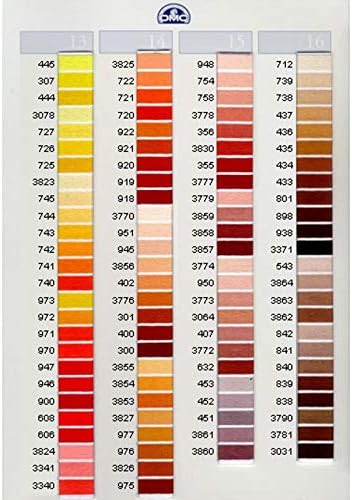 DMC 117-3824 Mouline Stranded Cotton Six Strand Embroidery Floss
