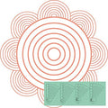 Westalee Design Circles on Quilts Template Set 3 (2"-12") 4pc Set