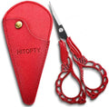Small Sewing Scissors, Precision Detail Snips with Cover