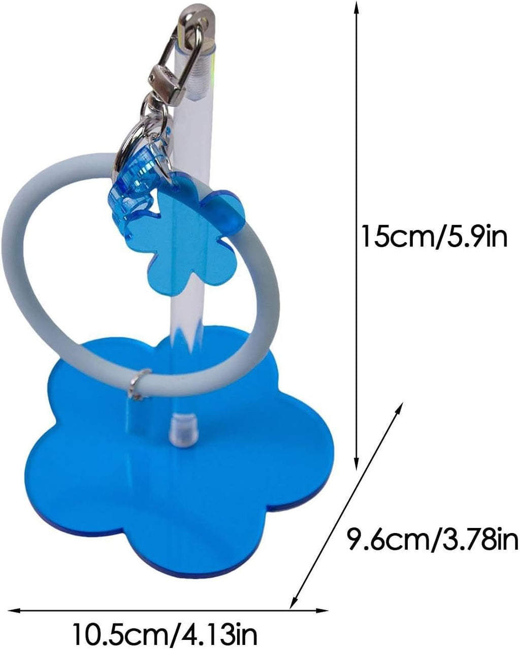 Portable Yarn Holder for Crocheting Crochet Spinner Minder Stand