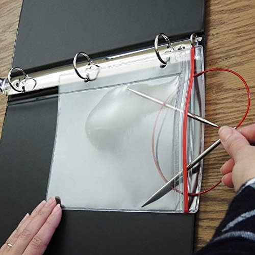 StoreSMART - Top Side Zipper Case for Your Circular Knitting Needles