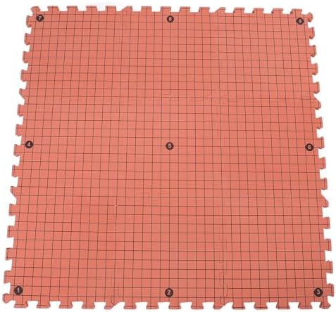 Interlocking Knit Blocking Mats with Inch Grid 50 Stainless Steel T
