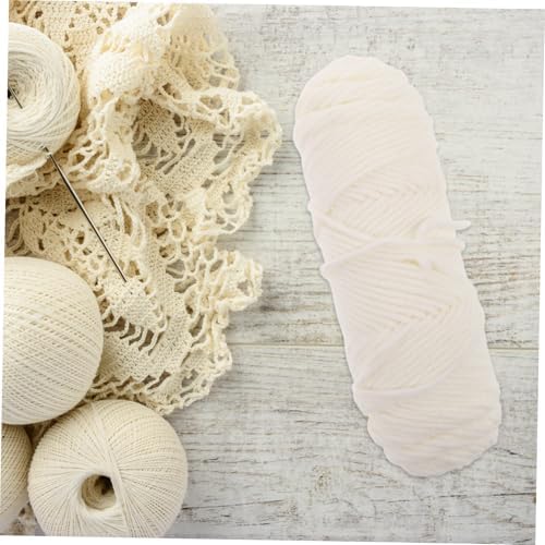 8 Ply Cotton Yarn Set for Knitting Crochet, 7 Rolls