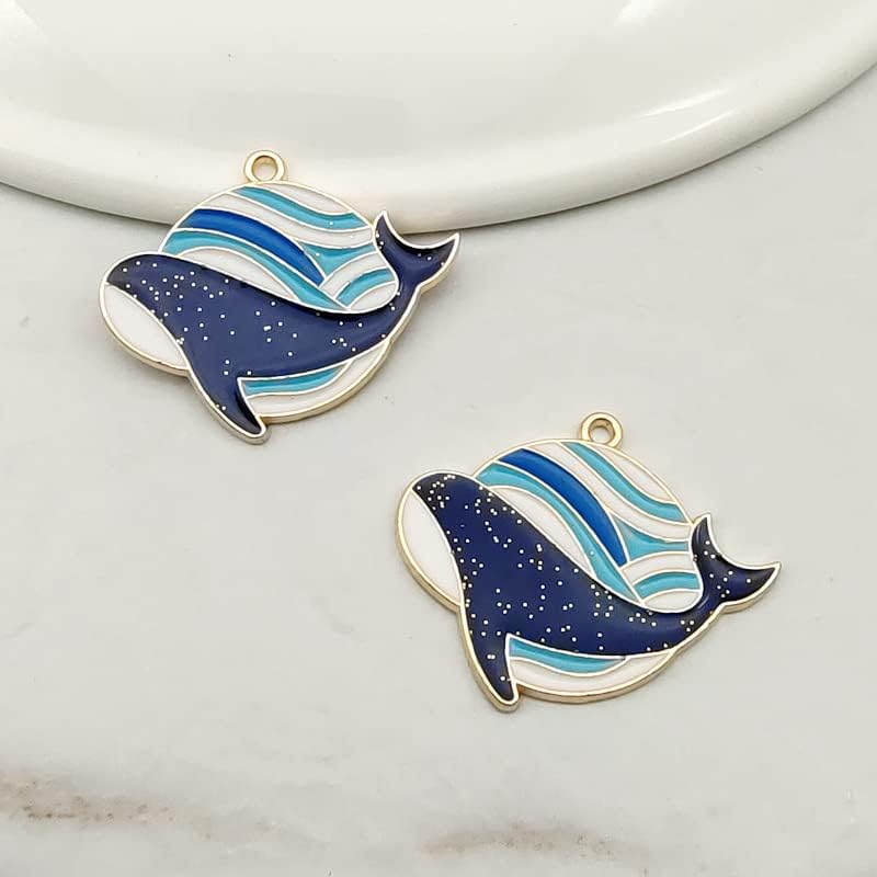 2 Pieces Dolphins and Waves Needle Minder Magnetic for Cross Stitch