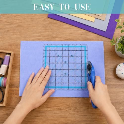 10PCS Quilting Rulers Templates, 2.5"3.5"4.5" 5" 6" 7"8.5"9"10"12"