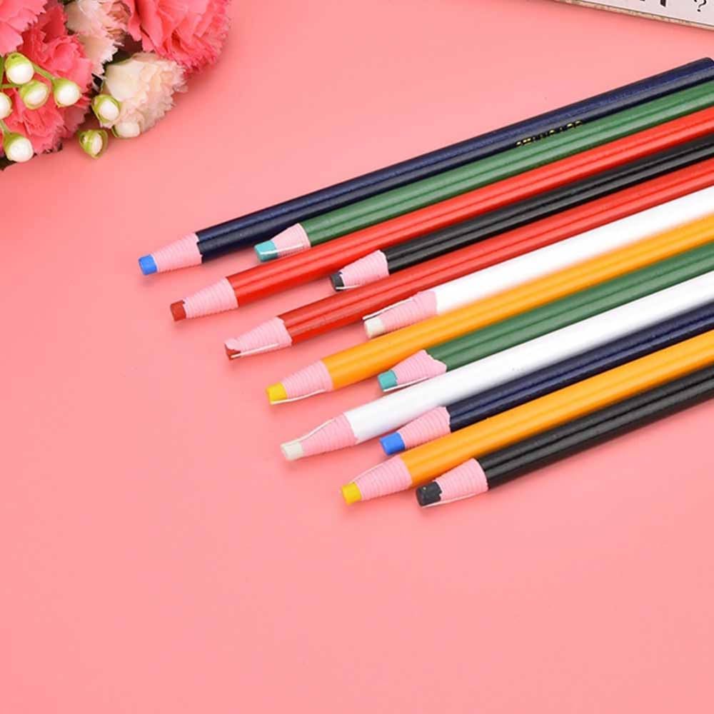 Anu Limen 12-Piece Sewing Crayons Set,6-Color Tailor Chalk Marking