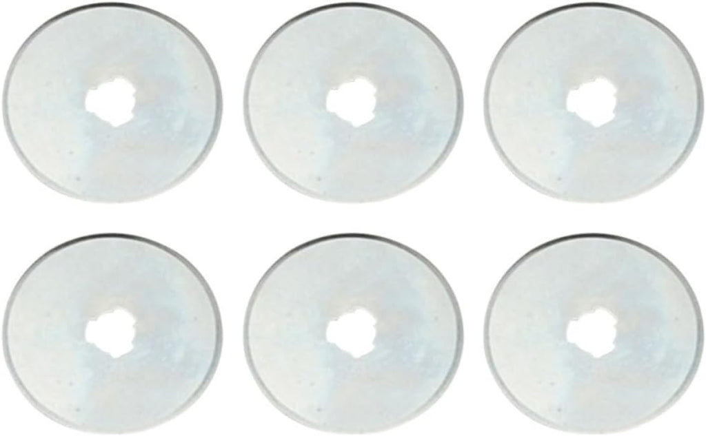 6pcs Rotary Cutter Blades Replacement Set for Sewing Fabric