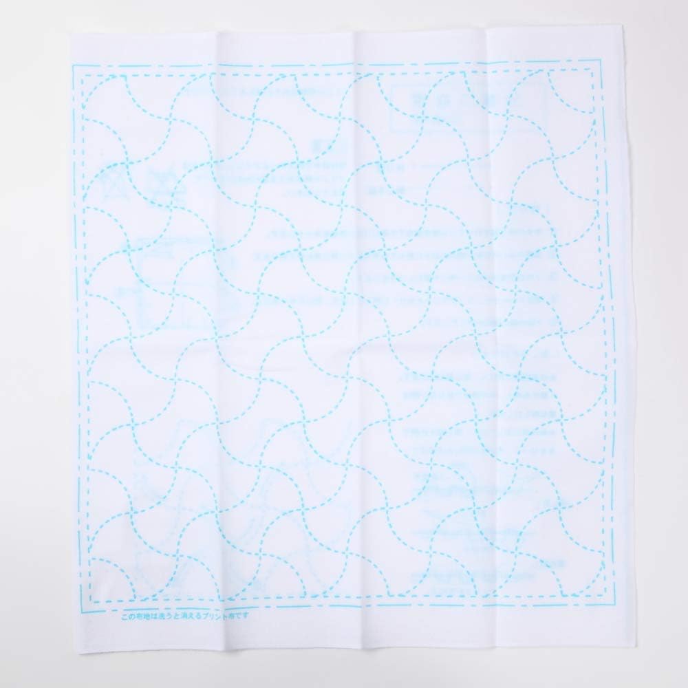 Sashiko kit, Yokota Sashiko Thread and Template Yume Fukin with
