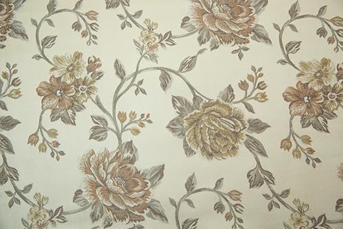 Luxurious and Premium Floral Design Jacquard Fabric for Upholstery