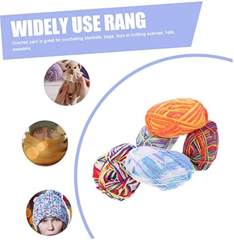 Xmas Autumn Cotton Crochet Yarn 10 Rolls 3 Strand for Shawls