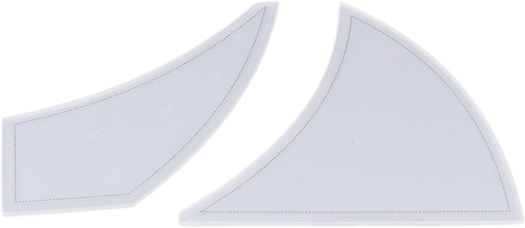 Twisted Pinwheel Template 2PCS for Quilting, Acrylic Quilting