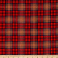 Whistler Studios Dad Plaids Flannel Emanuel Rust, Fabric by the Yard