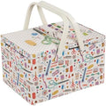 Hobby Gift Large Twin Lid Sewing Box