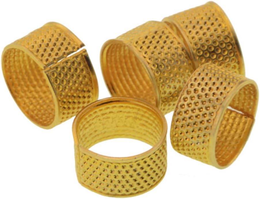 100Pcs Metal Sewing Thimble Finger Protector for DIY Quilting