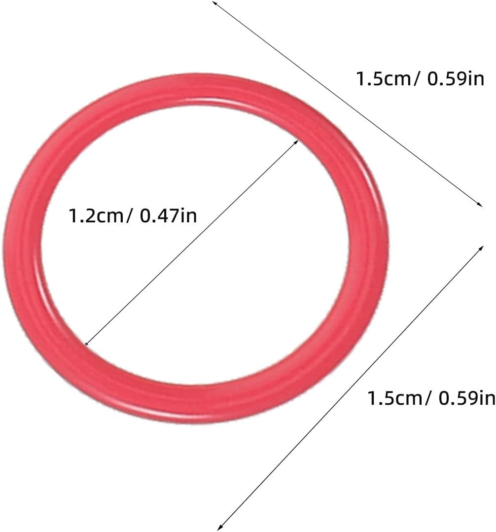 Metal Knitting Stitch Markers 100pcs Round Rings for Winter Season