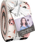 Elena Amo Purrs and Boos Jelly Roll 40 2.5-inch Strips Moda Fabrics