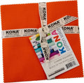 Kona Cotton Solids BOM Color Patchwork Party Citrine 42 5-inch Squares