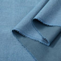 Grey Blue Faux Linen Fabric 57in x 3.3yd Upholstery Fabric by the Yard