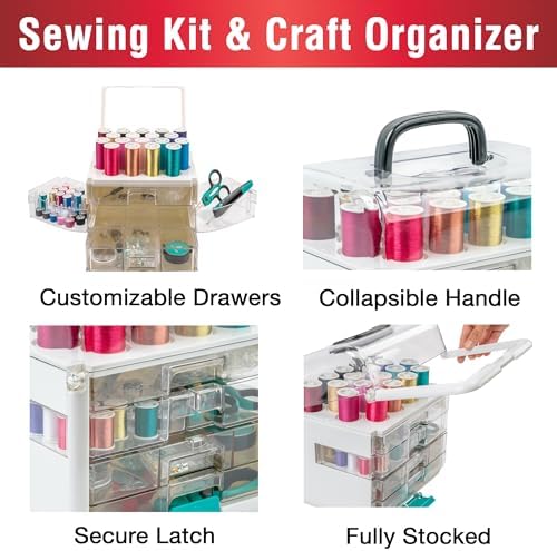 SINGER ProSeriesTM Sew-It-Goes Sewing Kit & Storage Organizer