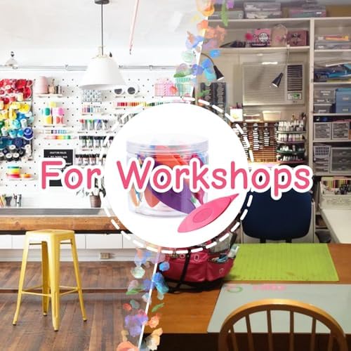 ZCJBCYGG 18 PCS Tatting Shuttle Colorful Plastic Tatting Lacemaking