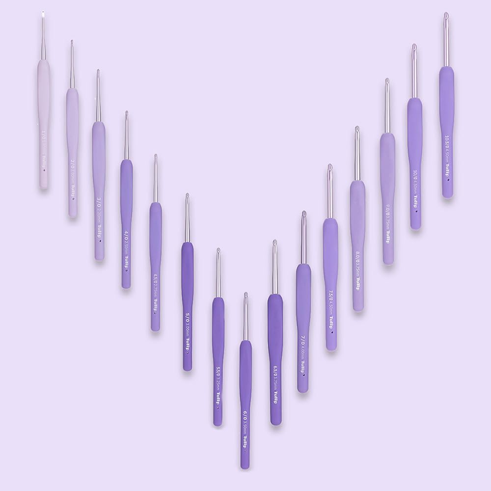 Tulip Etimo Murasaki Crochet Hook Softgrip 2.00mm - 1pc