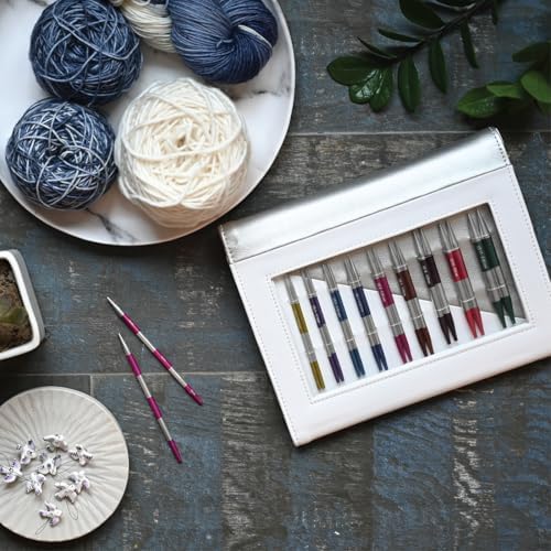 KnitPro Smartstix Deluxe Interchangeable Needle Set 4" (10cm) | 7 US