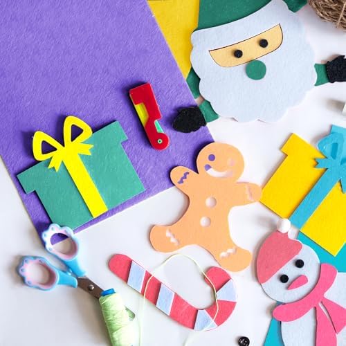 Felt Fabric Sheets 8 x 12 Inches, 21 PCS Pastel Felt Sheets for