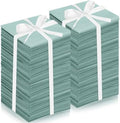 Buryeah 100 Pcs 10 x 10'' Sage Green Cotton Quilting Fabric