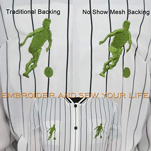 New brothread No Show Mesh Embroidery Stabilizer 12" x 50 Yd Roll