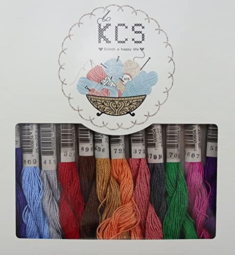 KCS 328 Yards(300 Meters) Mercerized Pearl Cotton Crochet Needlepoint