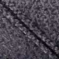 Mook Fabrics Plush Rose Minky Fabric, Grey Cut by The Yard