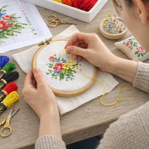 Essentials By Leisure Arts and Iris Embroidery Floss Candy Tropics