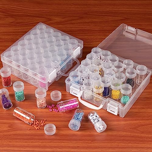 Bead Organizer, Bead Containers, 30 Grids Diamond Painting Storage