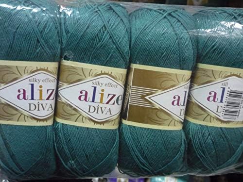 Hand Knitting Yarn 100% Microfiber Acrylic Yarn Alize Diva Silk Effect